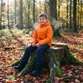 Kurtka dziecięca KADVA Litey JR pomarańczowy 5