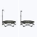 Trampolina XTREXO Hop&Side składana czarny 16