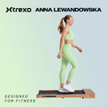 Bieżnia elektryczna XTREXO TXO-W250 Walking Pad czarny/brązowy 2