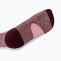 Skarpety damskie WOOLCANO SSCK1098 merino różowy 4