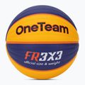 Piłka do koszykówki  OneTeam Rim Rush 3x3 niebieski
