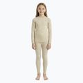 Komplet bielizny dziecięcej termoaktywnej WOOLCANO Merino SET0683 beżowy