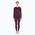 Komplet bielizny termoaktywnej damskiej WOOLCANO Merino SET0543 fioletowy