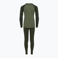 Komplet bielizny termoaktywnej dziecięcej WOOLCANO Merino SET0982 khaki 9