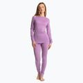 Komplet bielizny termoaktywnej damskiej WOOLCANO Merino  100% SET0543 fioletowy