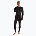 Spodnie bielizna termoaktywne męskie OneTeam ACHILL BAMBOO THERMO LIGHT PLUS bezszwowe czarny 3