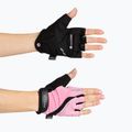 Rękawiczki rowerowe damskie ATTABO Kinu Pro WMNS shock absorbing system różowy/czarny 4