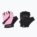 Rękawiczki rowerowe damskie ATTABO Kinu Pro WMNS shock absorbing system różowy/czarny