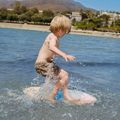 Deska skimboardowa dziecięca AQUASTIC Lagune 34" kolorowy 8