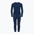 Komplet bielizny termoaktywnej dziecięcej WOOLCANO Merino 100% SET0683 granatowy 11