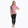 Koszulka termoaktywna damska WOOLCANO Merino TEE0547 fioletowy 2