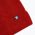 Czapka WOOLCANO MERINO 100% HAT0440 bordowy 3