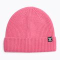 Czapka zimowa dziecięca WOOLCANO Merino 100% HAT0440 różowy