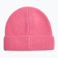 Czapka zimowa dziecięca WOOLCANO Merino 100% HAT0440 różowy 2