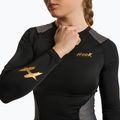 Koszulka treningowa longsleeve damska rashguard HOOK FIGHTING Base czarny 3