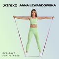 Ekspander do ćwiczeń XTREXO gumowy TXO-B4Z057-VT jasnoróżowy 2