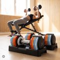 Zestaw hantli regulowanych XTREXO 2 x 5 kg multicolor 15