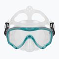 Zestaw do snorkelingu AQUASTIC Jetty maska + fajka niebieski 4