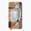 Zestaw do snorkelingu AQUASTIC Shoal maska + fajka niebieski 10