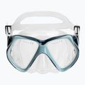 Zestaw do snorkelingu AQUASTIC Shoal maska + fajka + płetwy niebieski 4