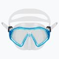 Maska do snorkelingu dziecięca AQUASTIC Shelly jasnoniebieski 3