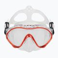 Maska do snorkelingu dziecięca AQUASTIC Minke czerwony 3