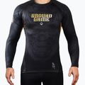 Rashguard longsleeve męski Ground Game Oni Samurai czarny/złoty