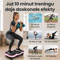 Platforma wibracyjna Extralink Moonwalk Spin Move black/pink 13