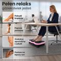 Platforma wibracyjna Extralink Moonwalk Spin Move black/pink 14