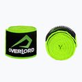 Bandaże bokserskie Overlord 450 cm zielony neon 2