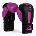 Rękawice bokserskie Overlord Boxer czarne/różowe 6