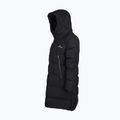 Płaszcz ocieplany damski BERGSON Snow Leopard Primaloft black 4