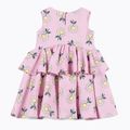 Sukienka dziecięca KID STORY Muślinowa pink daisy 3