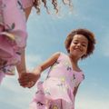 Sukienka dziecięca KID STORY Muślinowa pink daisy 2