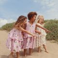 Sukienka dziecięca KID STORY Muślinowa pink daisy 7