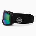 Gogle narciarskie IMX Peak black matt/black/green irridium/bown 4