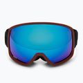 Gogle narciarskie IMX Peak purple matt/black/blue irridium/brown 2