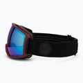 Gogle narciarskie IMX Peak purple matt/black/blue irridium/brown 4