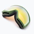 Gogle narciarskie IMX Peak green matt/sand/gold irridium/brown 3