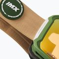 Gogle narciarskie IMX Peak green matt/sand/gold irridium/brown 4