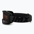 Gogle narciarskie IMX Snow black matt/black/clear/brown 4
