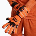 Rękawice bramkarskie Football Masters Invictus X PRO orange fluo 8