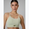 Biustonosz treningowy 4F Solar Punk F203 light green allover 5