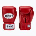Rękawice bokserskie WINDY Classic Genuine Leather red