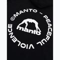 Bluza męska MANTO Label 25 Regular Hoody czarny 4