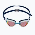 Okulary do pływania AQUA-SPEED Rapid Mirror białe/granatowe 2