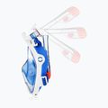 Maska pełnotwarzowa do snorkelingu AQUA-SPEED Spectra 2.0 niebieska/biała 4