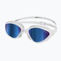 Okulary do pływania BuddySwim OzeanX Mirror white/blue 5