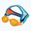 Okulary do pływania dziecięce FINIS DragonFlys Goggles fishbowl blue