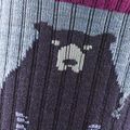 Skarpety damskie Darn Tough Bear Town Micro Crew Cushion purple 2